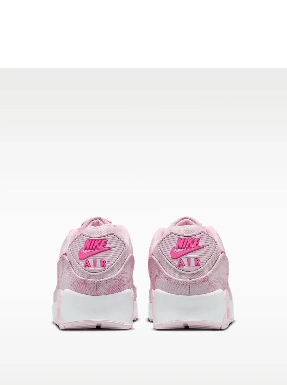 Swarovski Nike Air Max 90 Women's Pink Shoes Customized With Crystals Sneakers